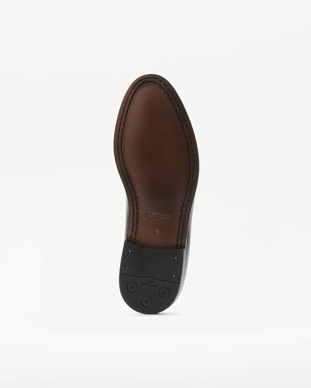 LOTTUSSE Mocasín Borlas Class PIEL Negro: черный лоферы для мужчин