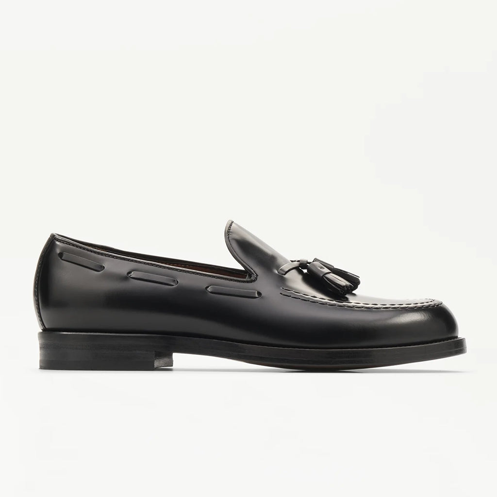 LOTTUSSE Mocasín Borlas Class PIEL Negro: черный лоферы для мужчин