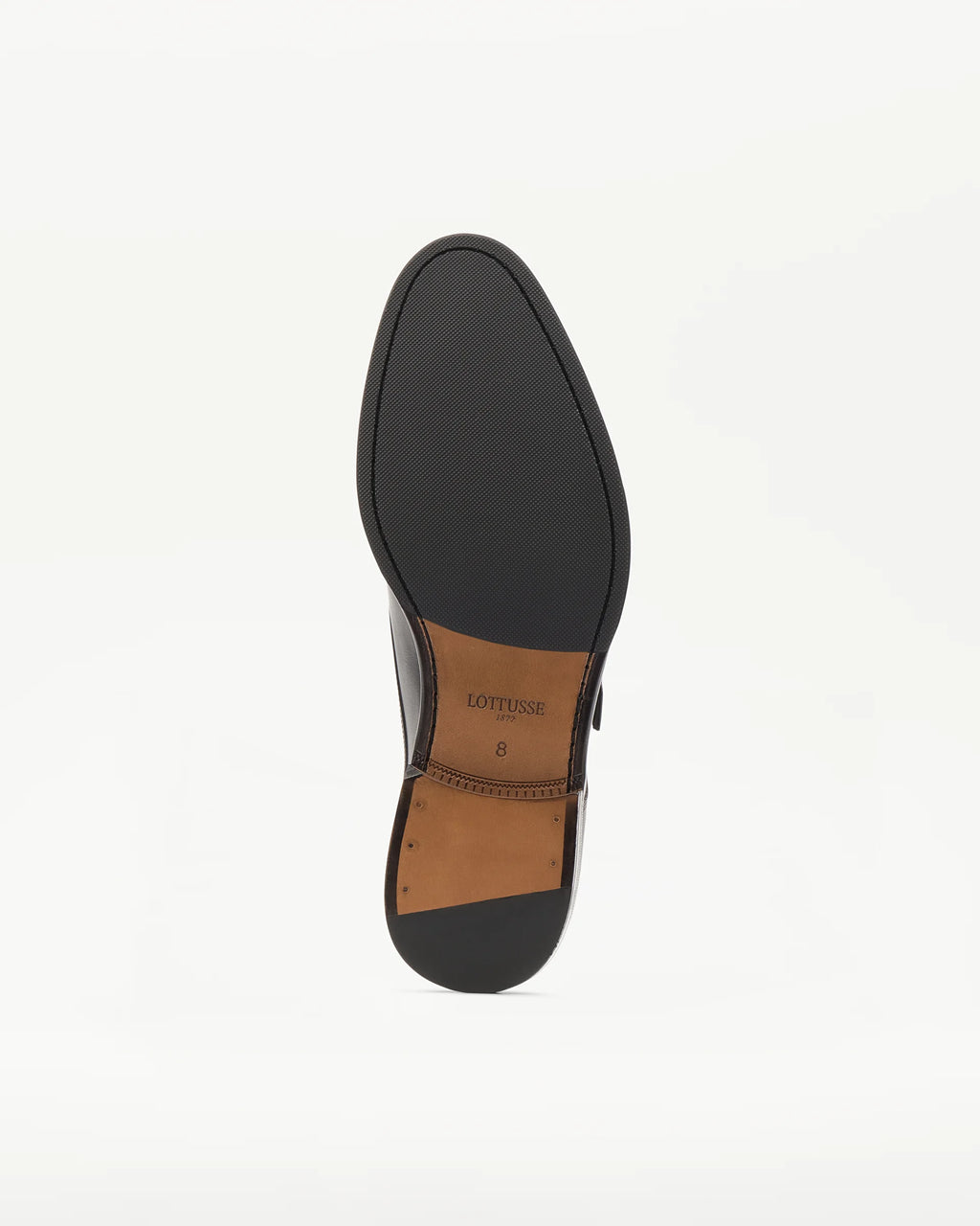 LOTTUSSE Zapatos Hebilla Lenox PIEL Negro: чорний взуття для чоловіків