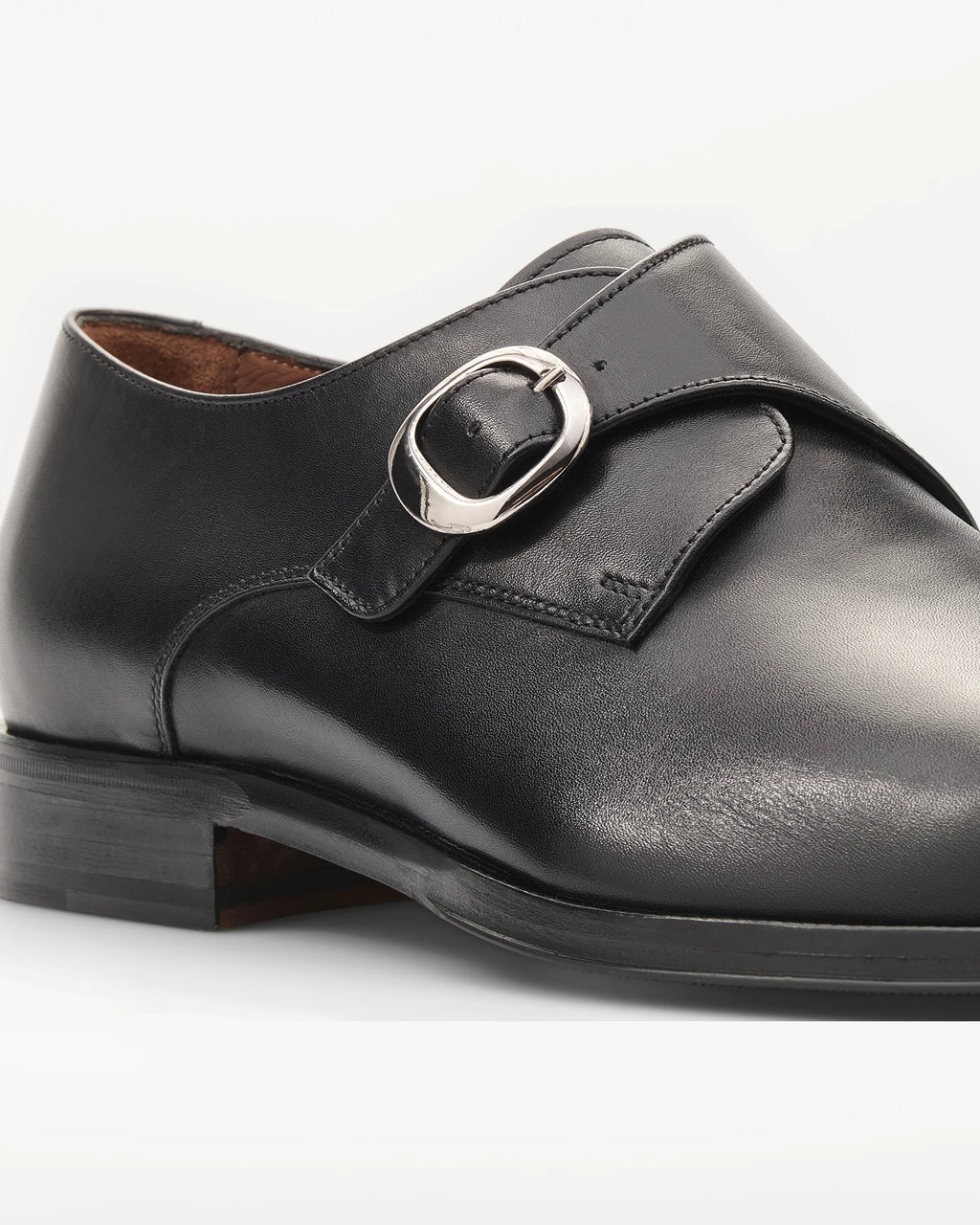 LOTTUSSE Zapatos Hebilla Lenox PIEL Negro: чорний взуття для чоловіків