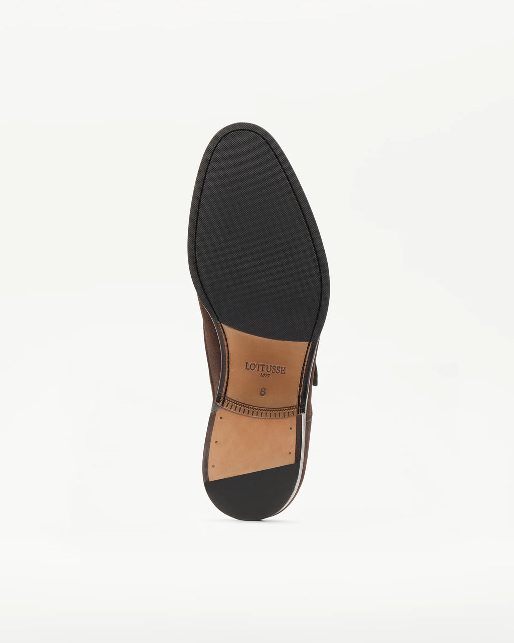 LOTTUSSE Zapatos Hebilla Lenox PIEL MOCA: коричневий взуття для чоловіків