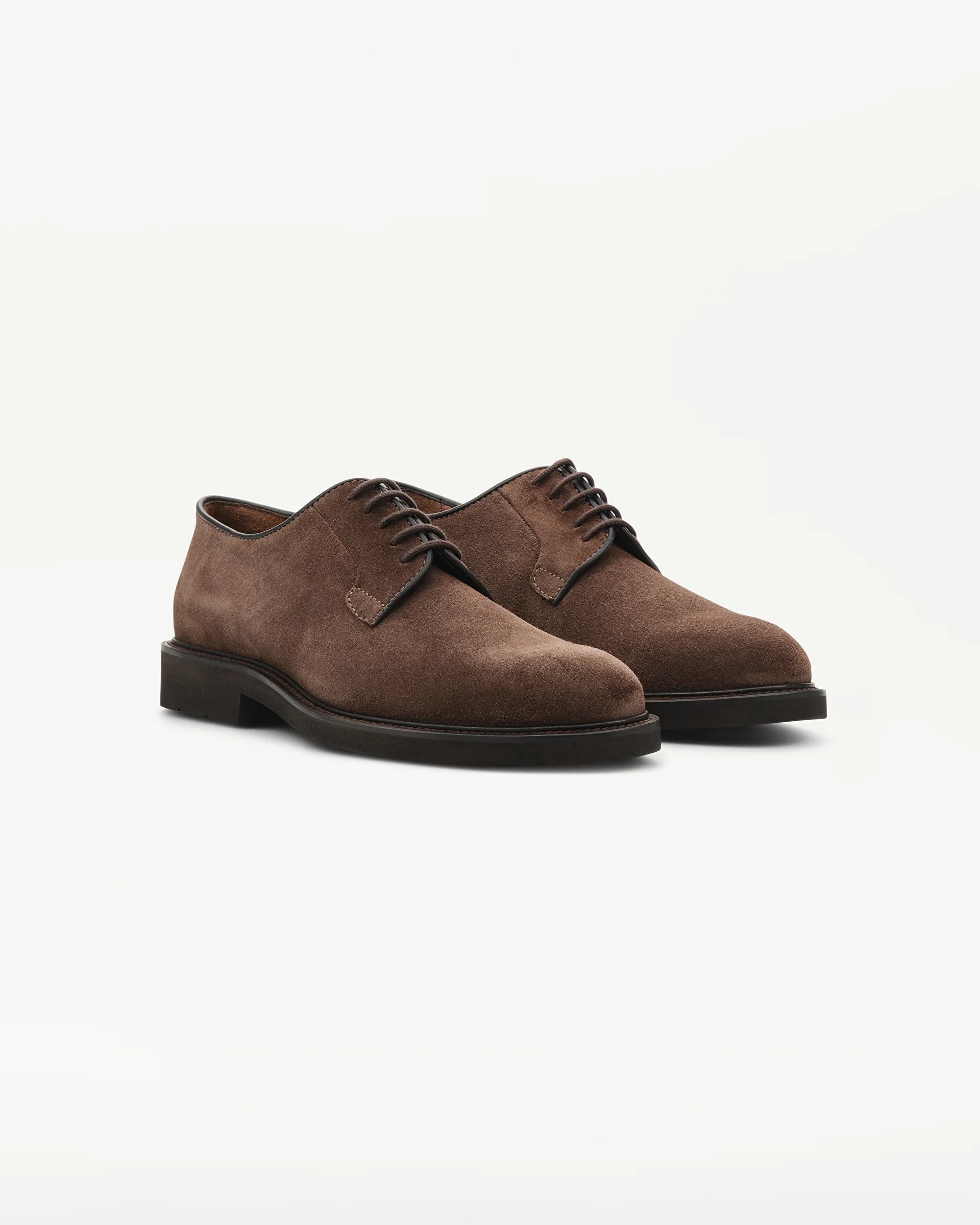 LOTTUSSE Derby Baltimore PIEL Marron: brown shoes for men