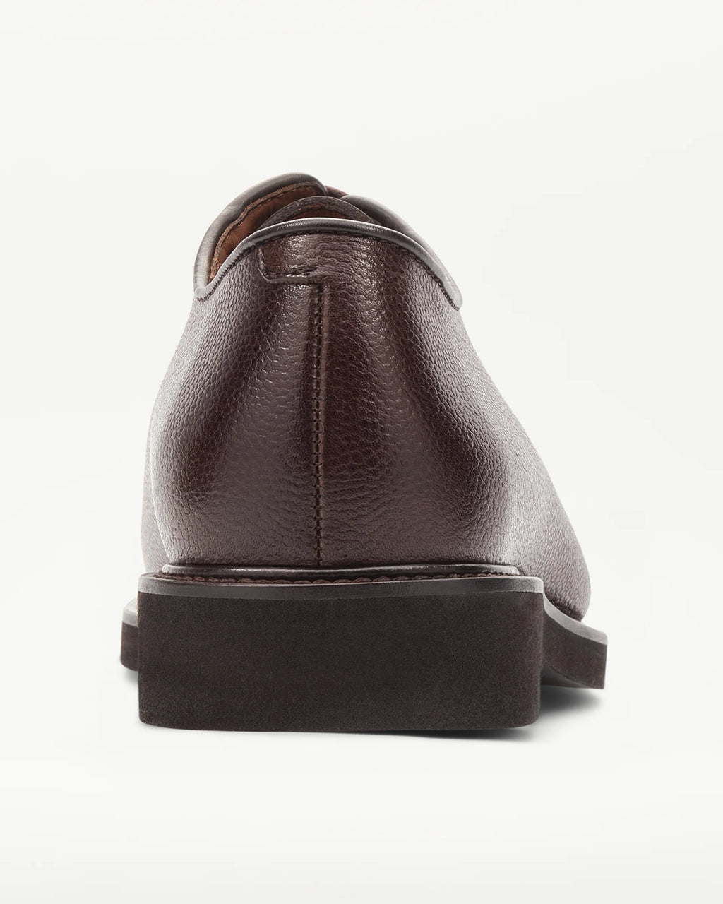 LOTTUSSE Derby con Textura de Grano MOCA: ブラウン シューズ メンズ