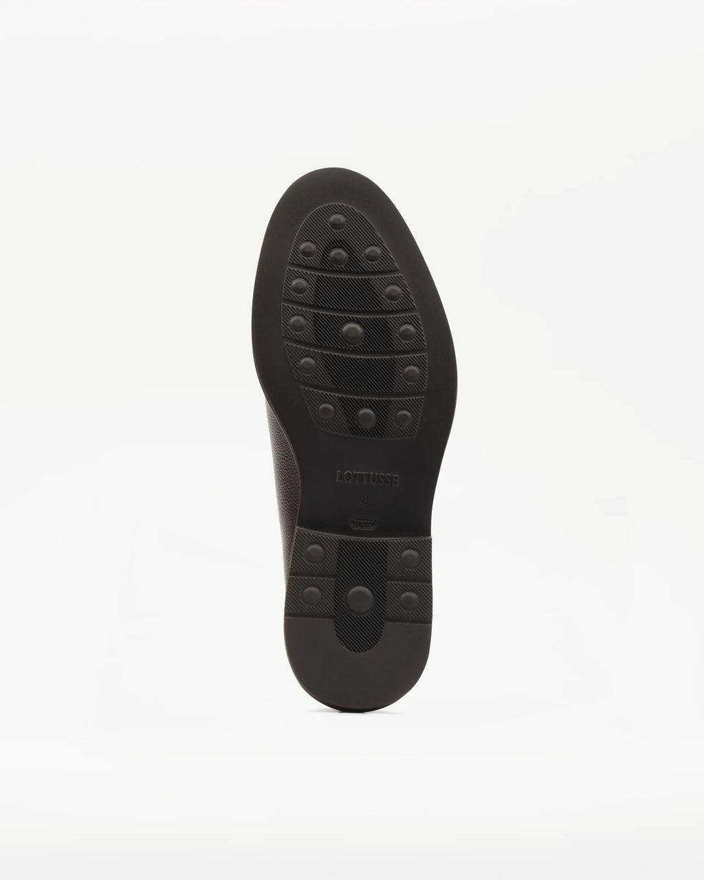 LOTTUSSE Derby con Textura de Grano MOCA: ブラウン シューズ メンズ