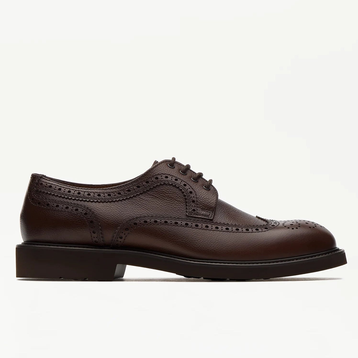 LOTTUSSE Derby Baltimore MOCA: brown shoes for men