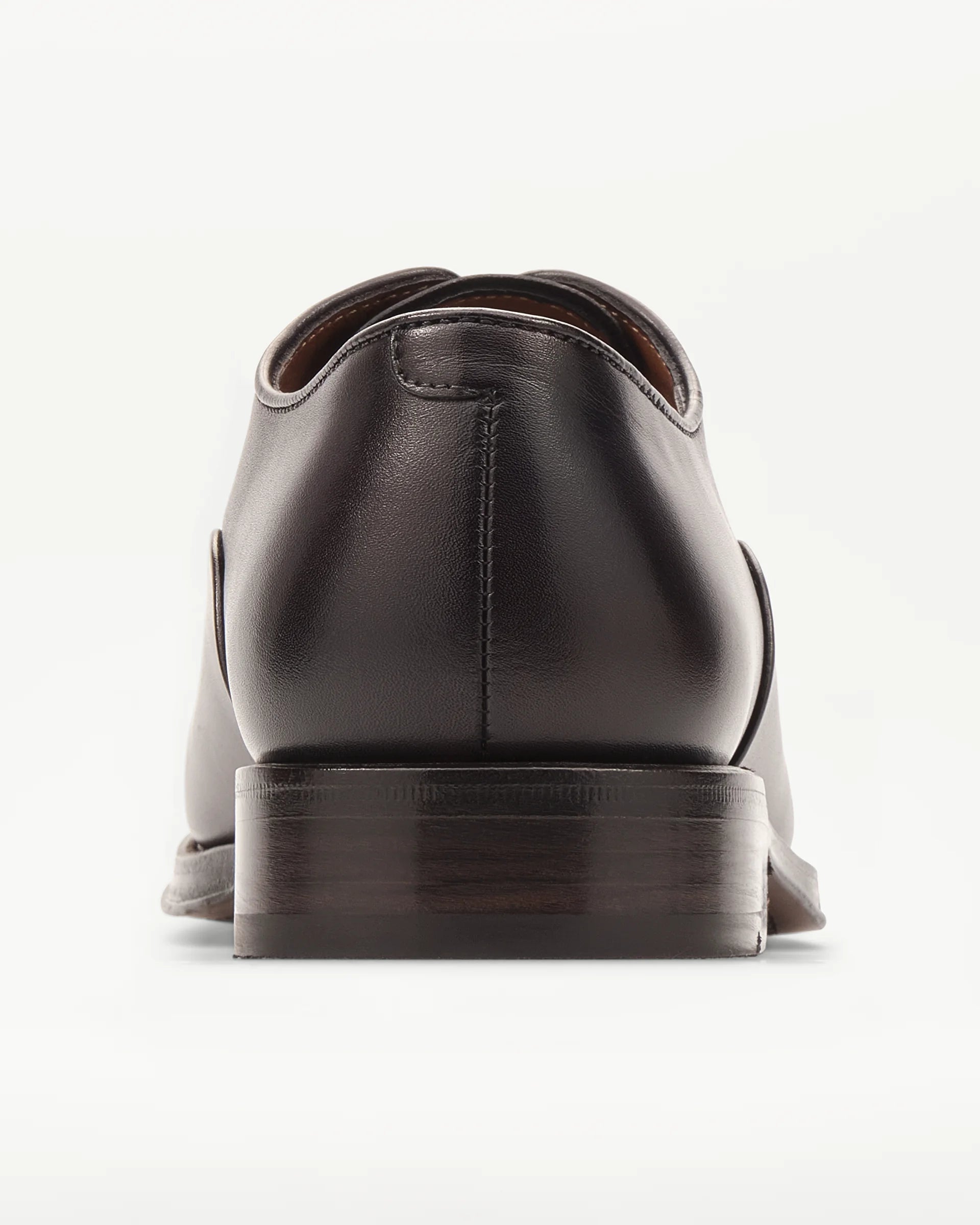 LOTTUSSE Oxford Puntera Recta Premium PIEL MOCA: brown shoes for men