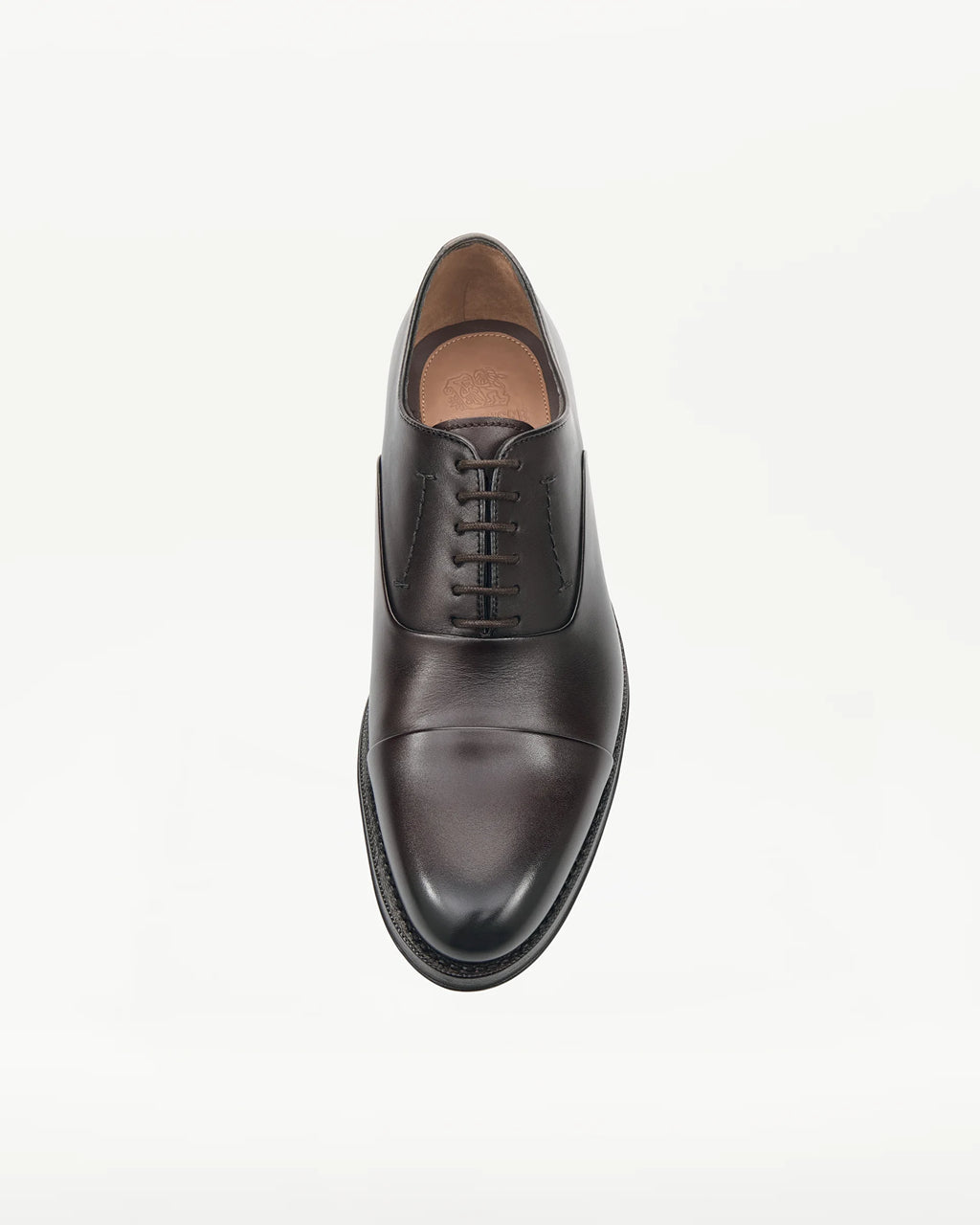 LOTTUSSE Oxford Puntera Recta Premium PIEL MOCA: bruin schoenen voor heren