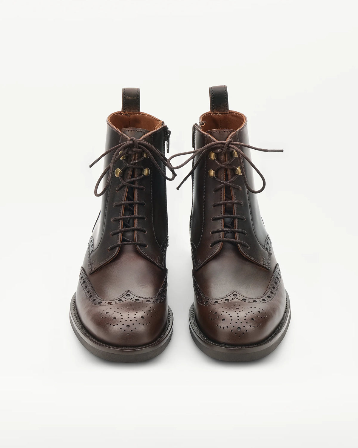 LOTTUSSE Botines Cremallera Chelsea PIEL Marrón: braun Stiefeletten für Herren