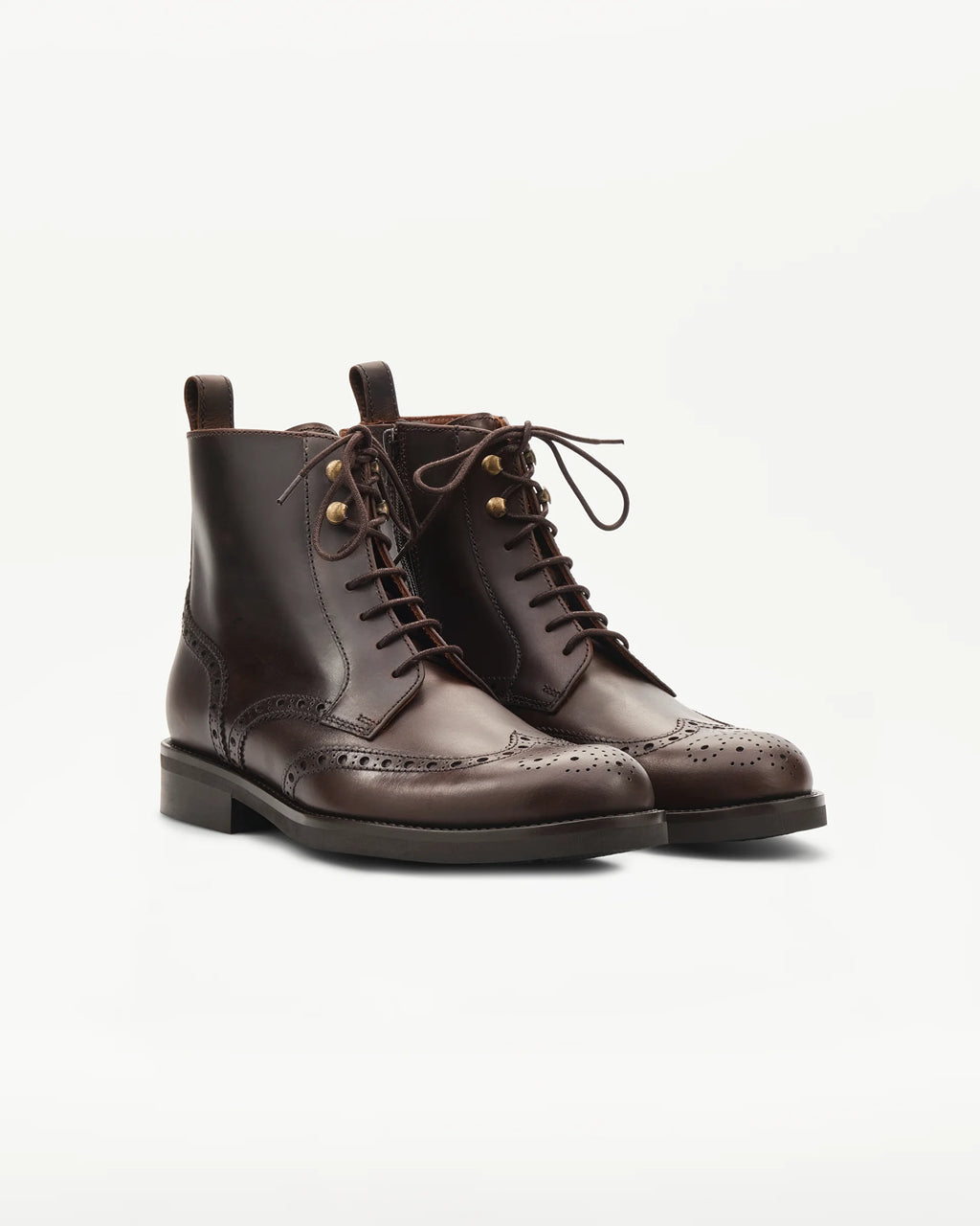 LOTTUSSE Botines Cremallera Chelsea PIEL Marrón: braun Stiefeletten für Herren