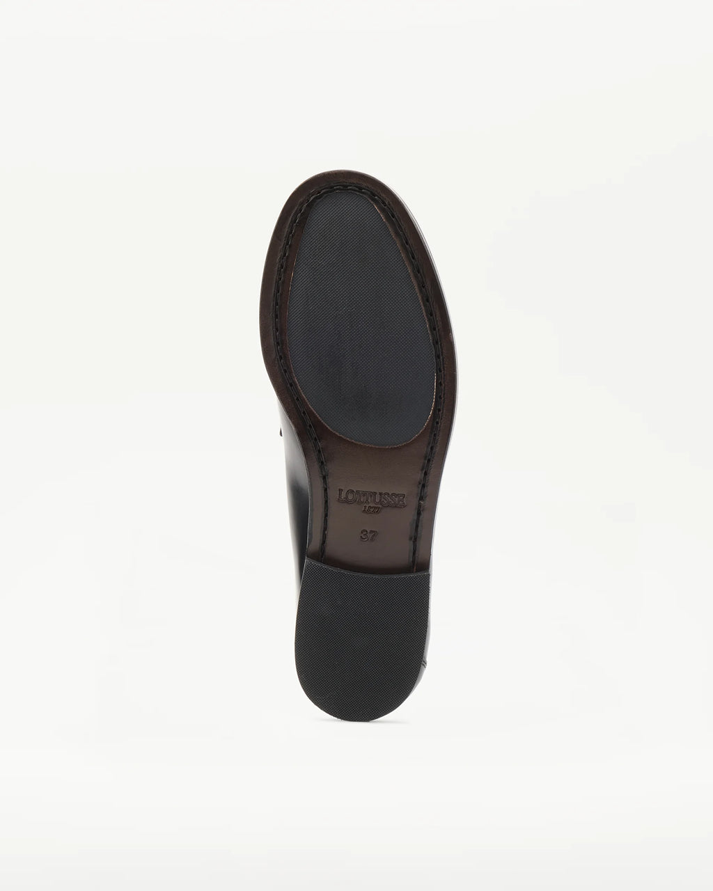 LOTTUSSE Mocasín Banda Chris PIEL Negro: noir mocassins pour femme