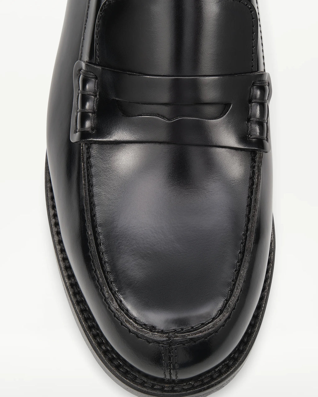 LOTTUSSE Mocasín Banda Chris PIEL Negro: noir mocassins pour femme