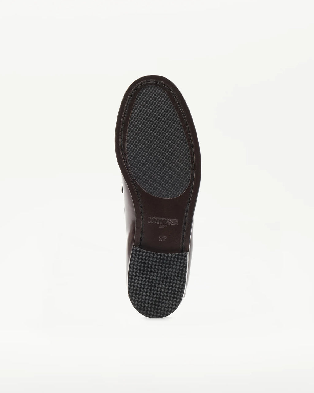 LOTTUSSE | ZAPATOS DE VESTIR | MUJER | MOCASÍN BANDA CHRIS PIEL BURDEOS | BURDEOS