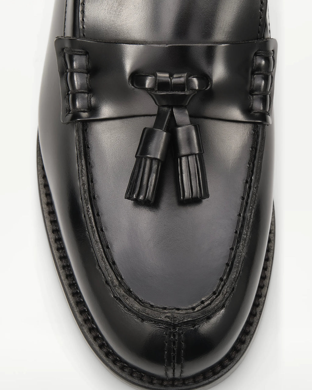 LOTTUSSE Mocasines Pulidos Negro: czarny mokasyny dla kobiet