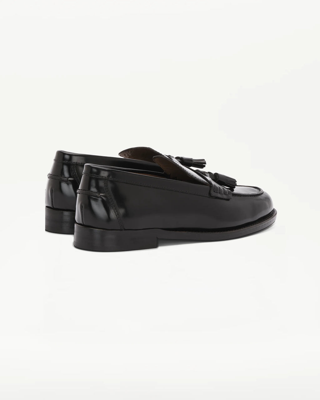 LOTTUSSE Mocasines Pulidos Negro: czarny mokasyny dla kobiet