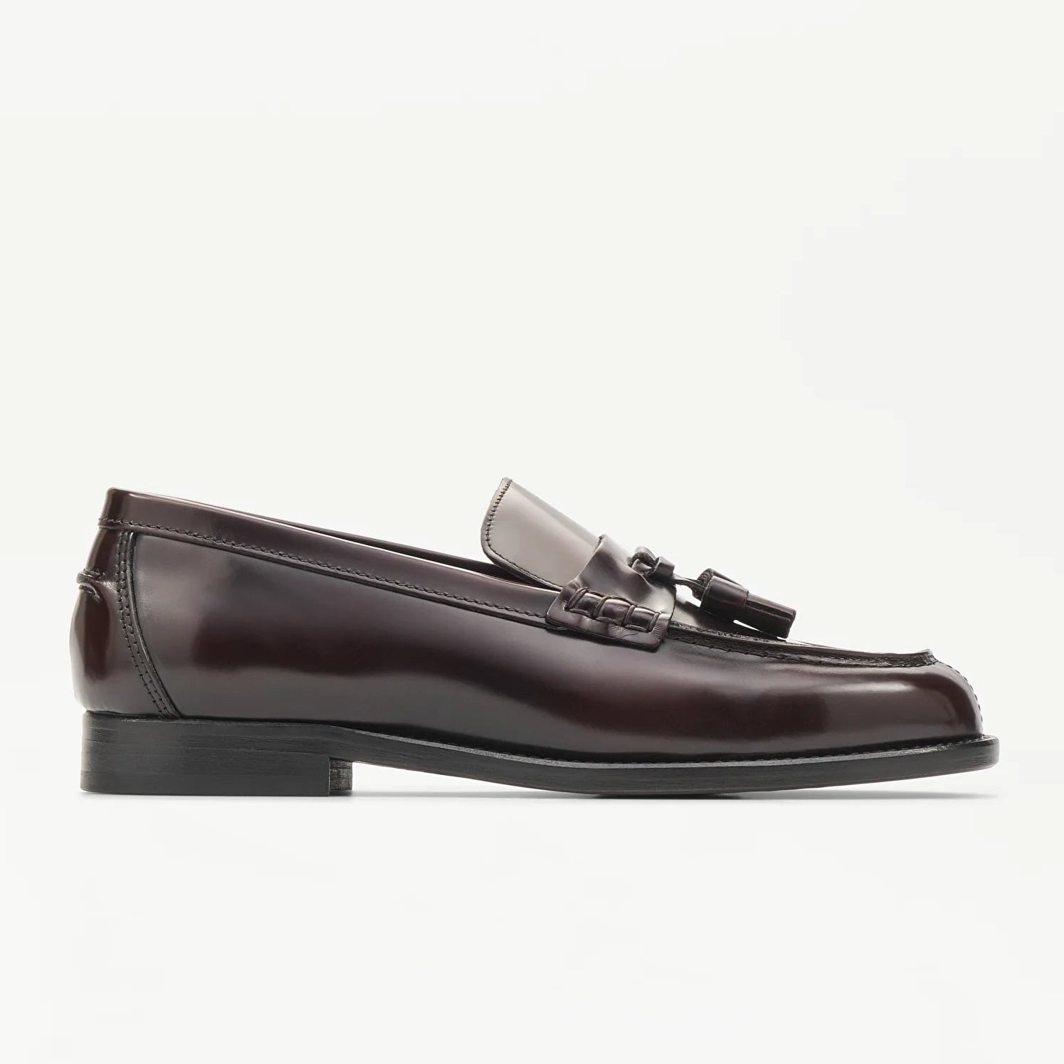 LOTTUSSE Mocasines Pulidos Burdeos: burdeos loafers for women