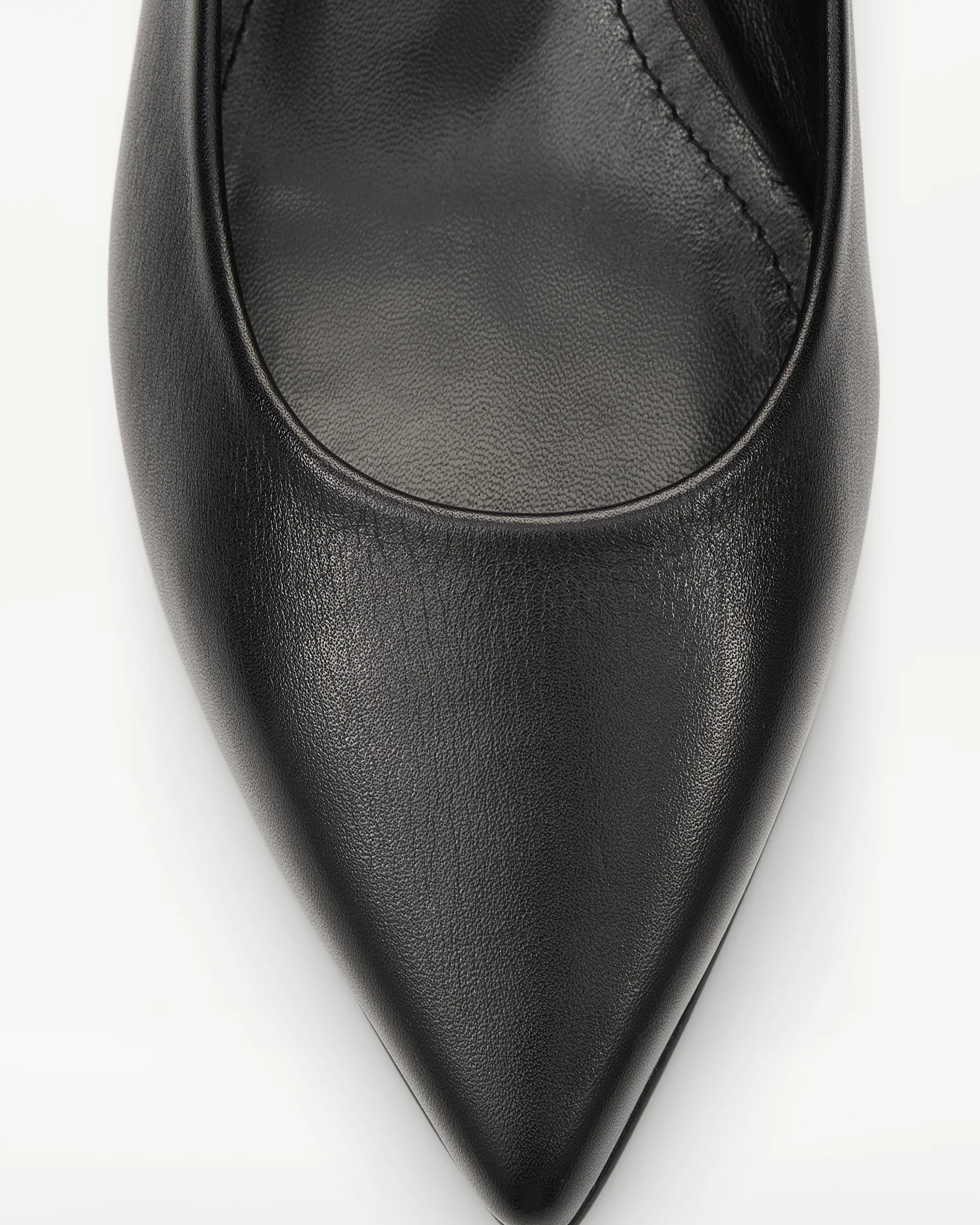 LOTTUSSE Salones Carla PIEL de Vacuno Negro Negro: black shoes for women