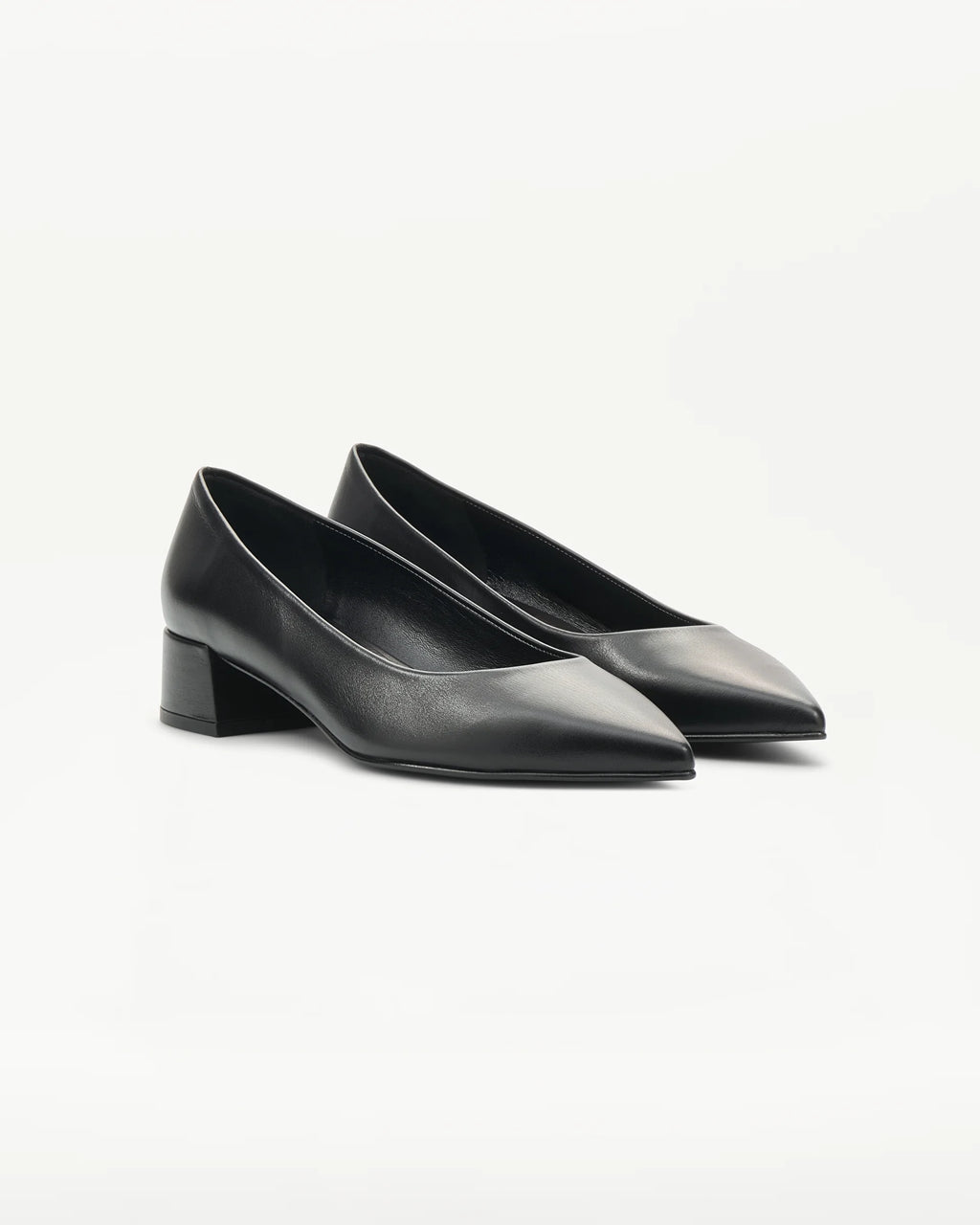 LOTTUSSE Salones Carla PIEL de Vacuno Negro Negro: nero scarpe da donna