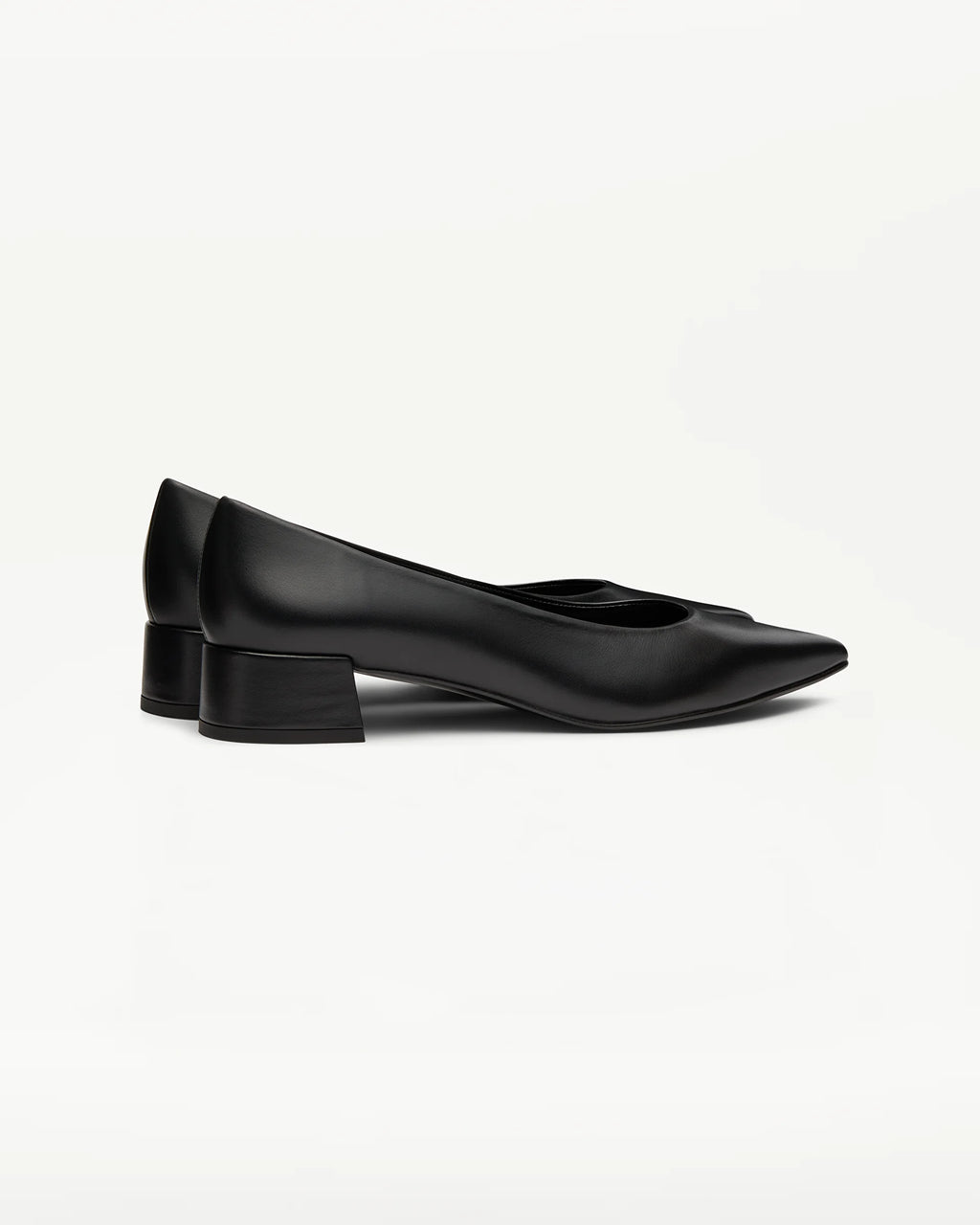 LOTTUSSE Salones Carla PIEL de Vacuno Negro Negro: nero scarpe da donna