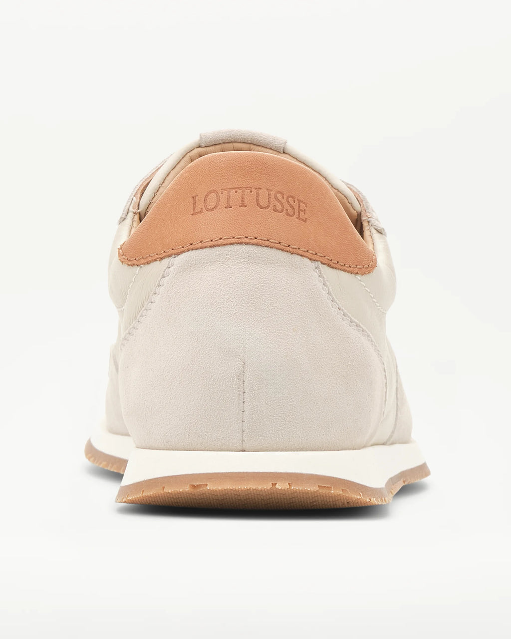 LOTTUSSE Sneakers Cordones Mancor PIEL de Cordero Blanco: ホワイト スニーカー レディース