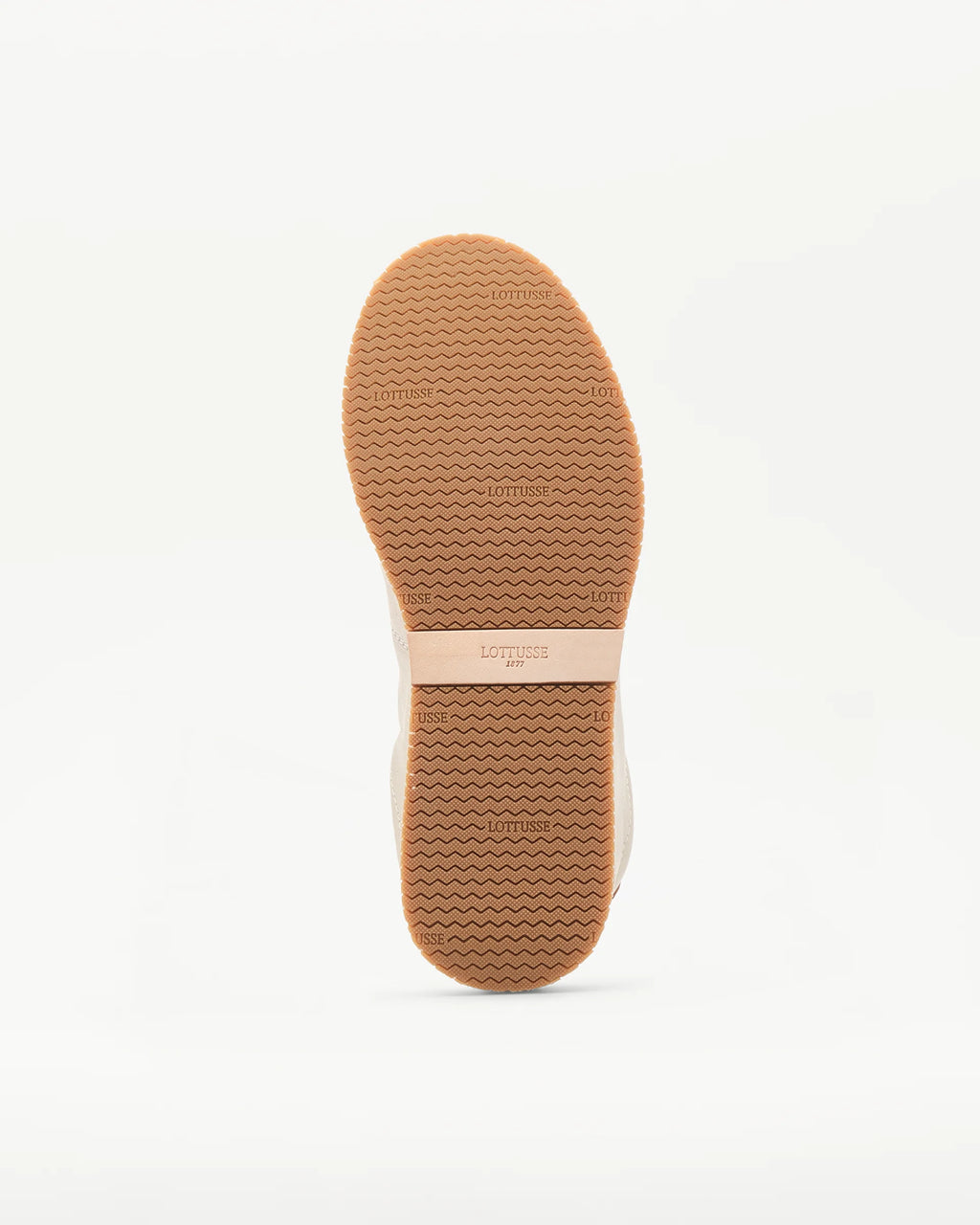 LOTTUSSE Sneakers Cordones Mancor PIEL de Cordero Blanco: ホワイト スニーカー レディース