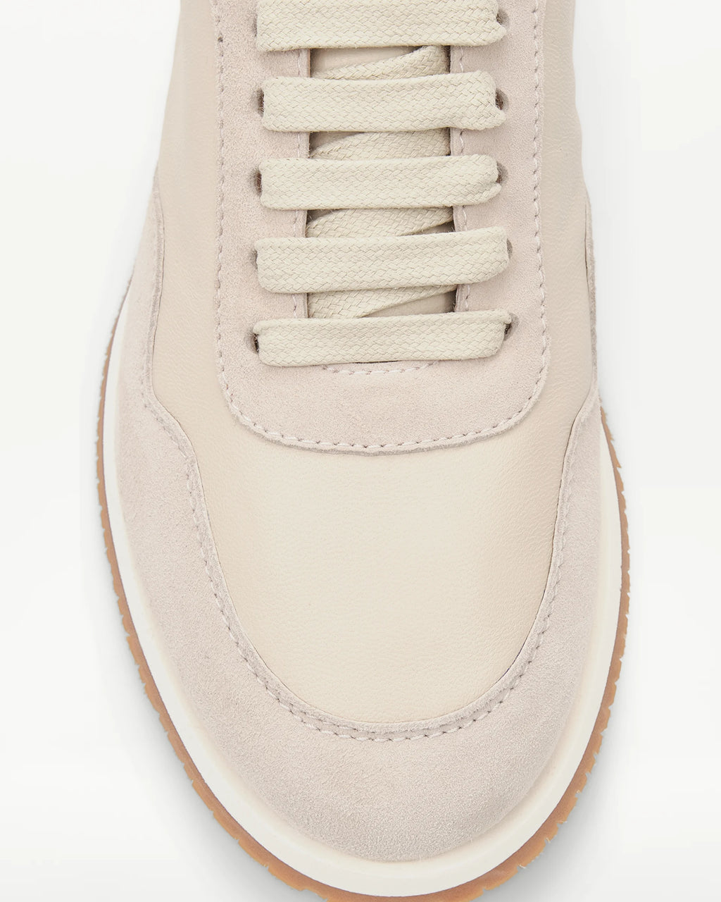 LOTTUSSE Sneakers Cordones Mancor PIEL de Cordero Blanco: ホワイト スニーカー レディース