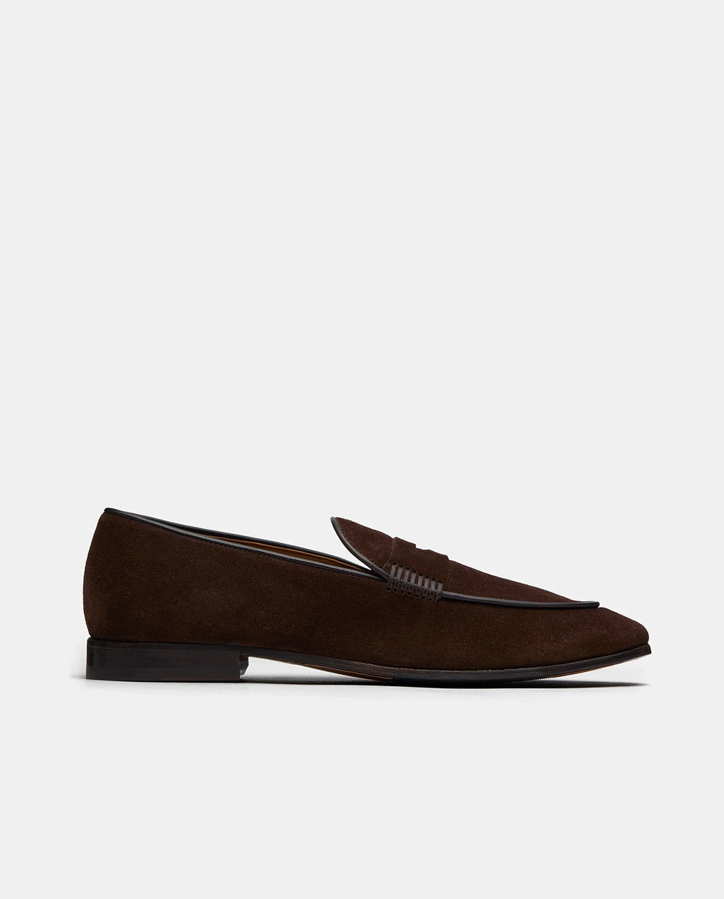 LOTTUSSE LL07453 MOCA: brown loafers for men