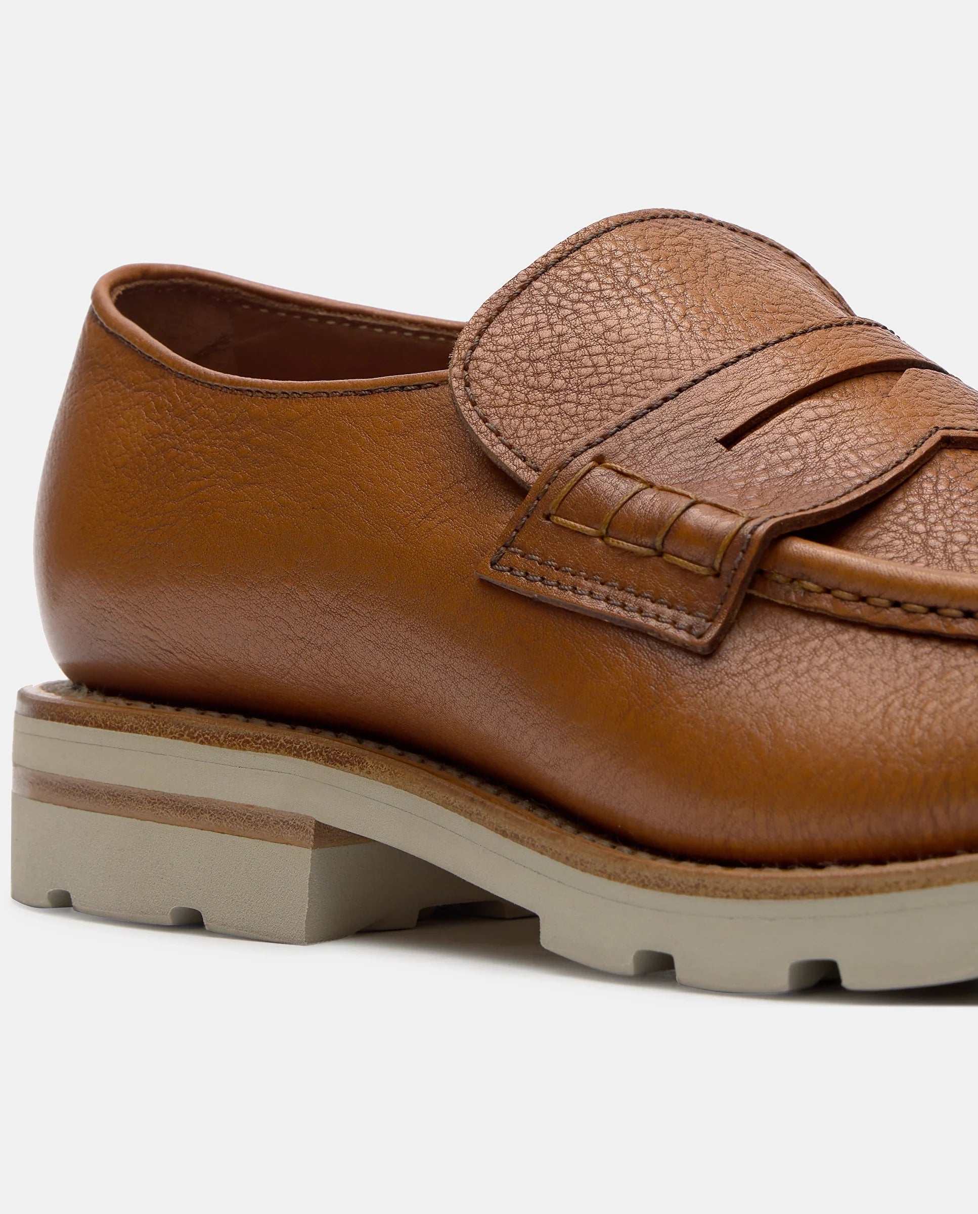 LOTTUSSE LL07806 Siena: brown loafers for men