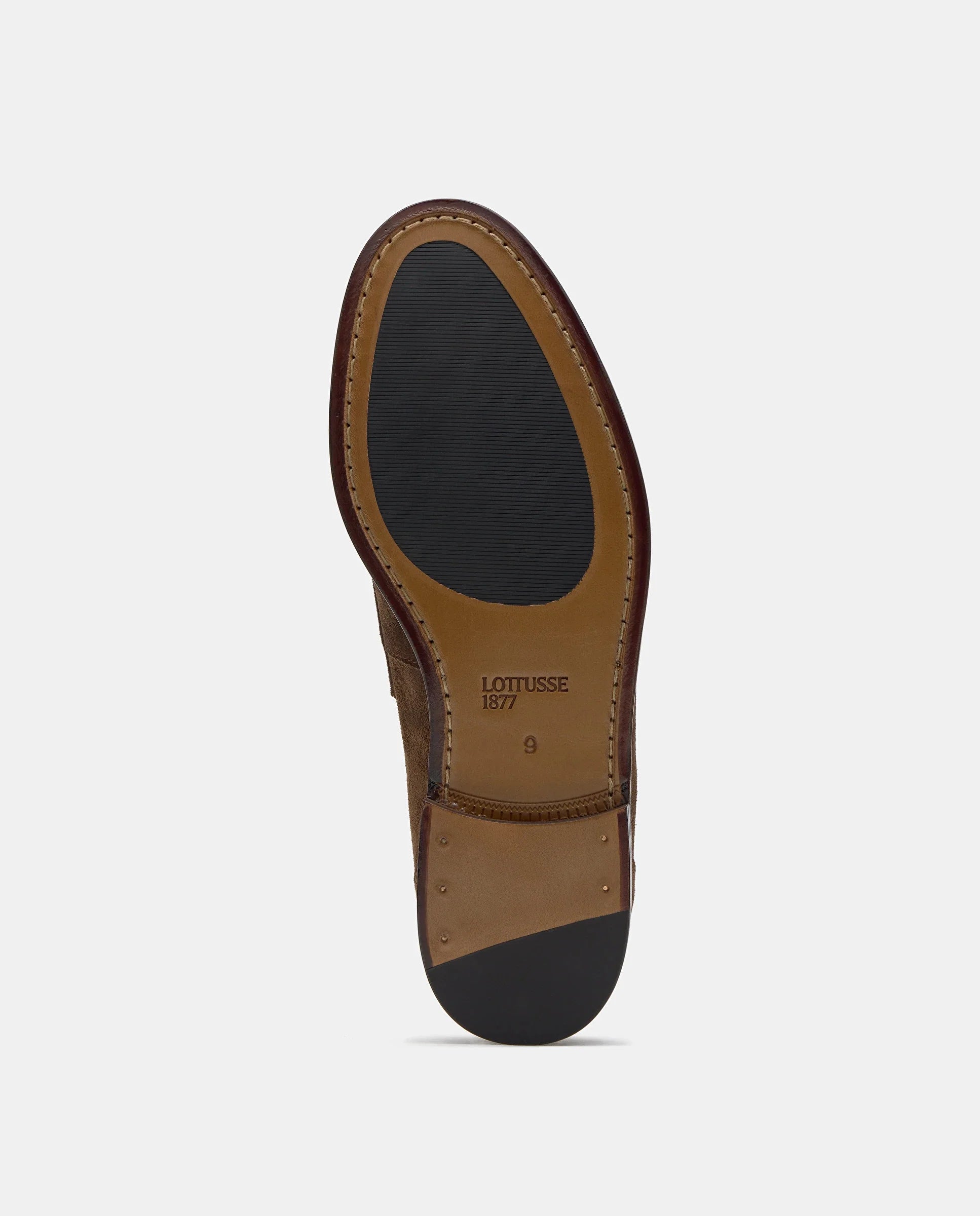 LOTTUSSE LL07807 Marrone: brown loafers for men