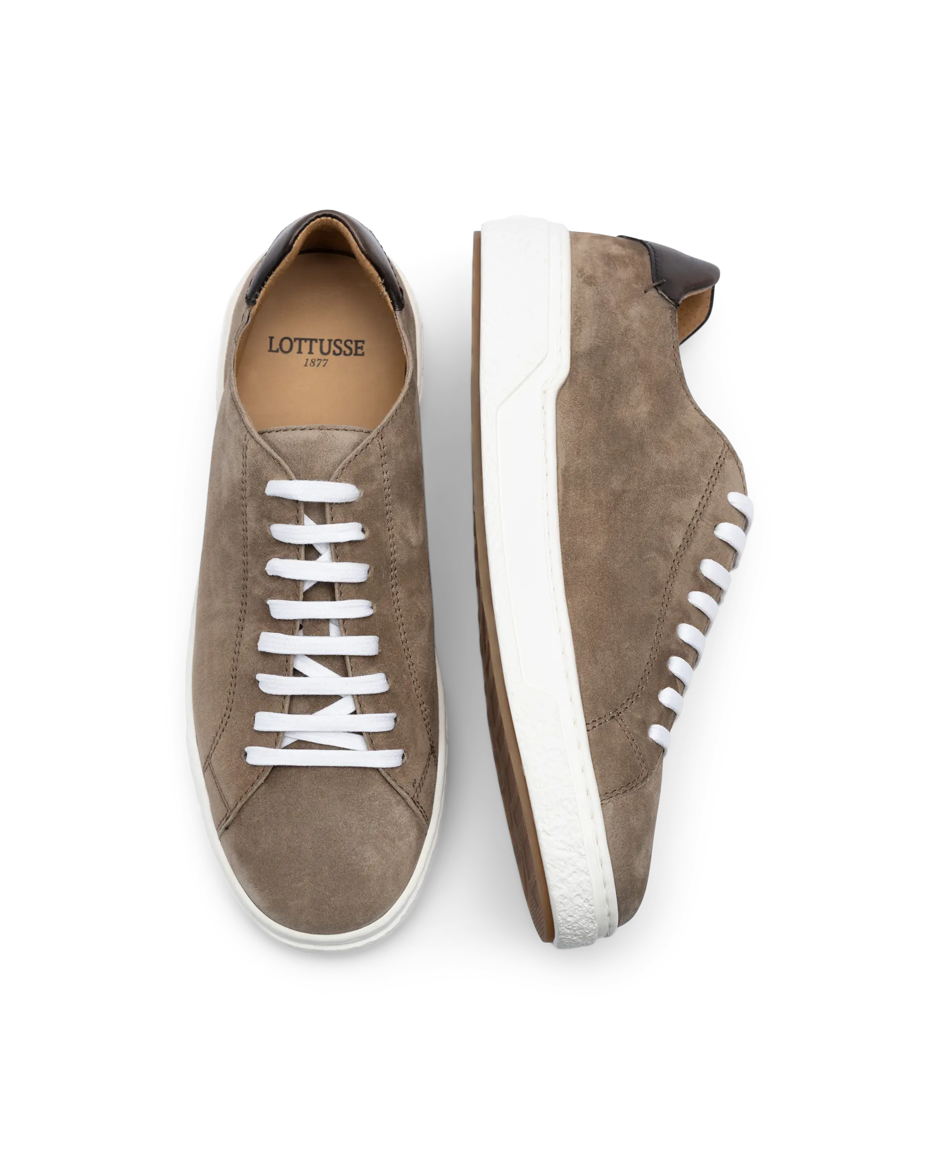 LOTTUSSE Torino TOPO: beige Sneaker für Herren