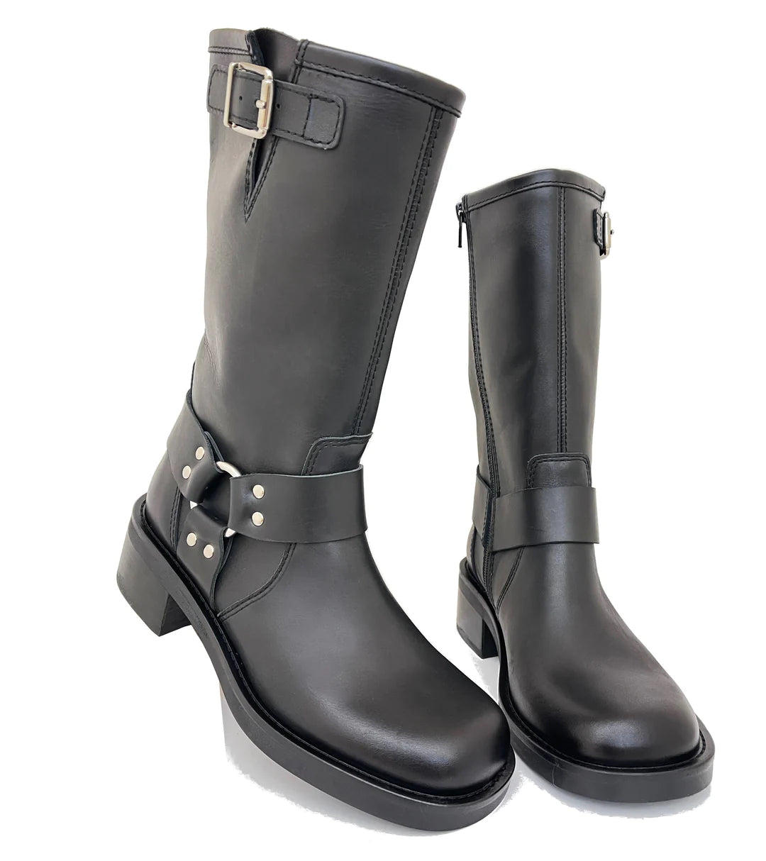 LUIS GONZALO 1966 | BOTAS | MUJER | BOTA BIKER NE | NEGRO