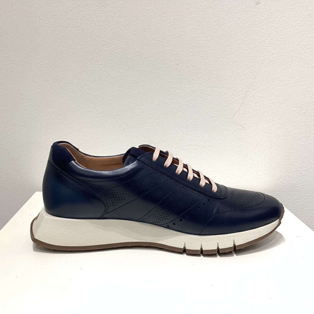 LUIS GONZALO 1966 AZUL: blå sneakers för herr