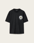 ALL SAINTS Petals SS CREW Washed Black: черный футболка для мужчин