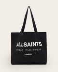 ALL SAINTS Underground TOTE Black/chalk: black bag for men