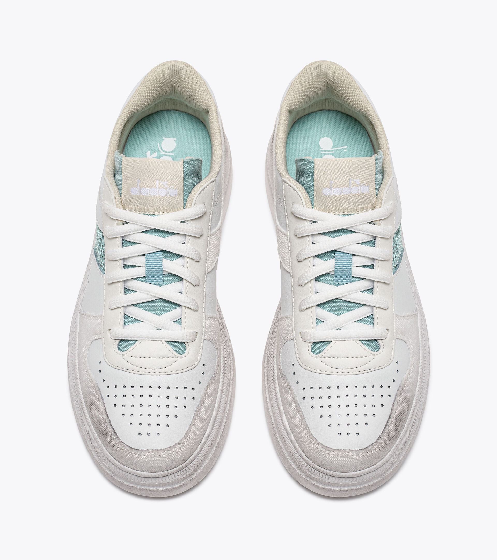 DIADORA Magic BOLD MESH LOGO WN Surf/white: white trainers for women