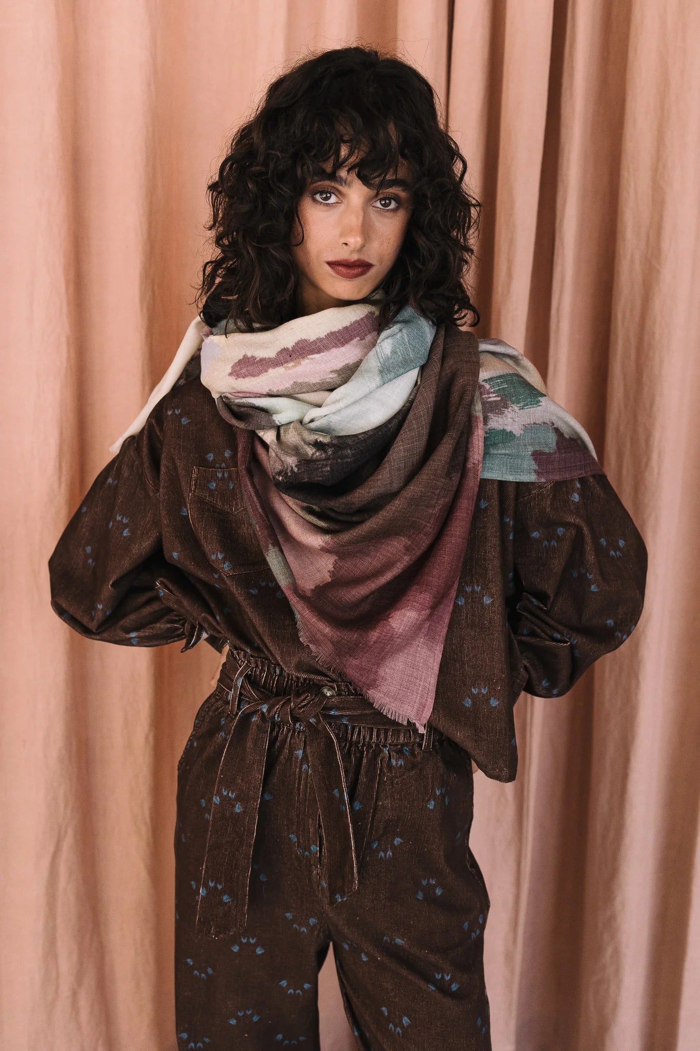 MAITANE BILBAO Shashi Itxina: multicolour pañuelo for women