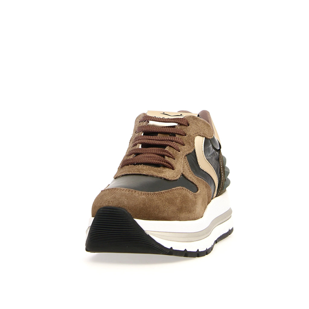 VOILE BLANCHE Maran Power Suede/padded DARK Green: グリーン スニーカー レディース