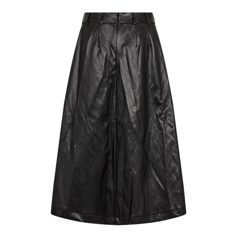 COCOUTURE Gittcc ANYA Pleat Black: black skirt for women