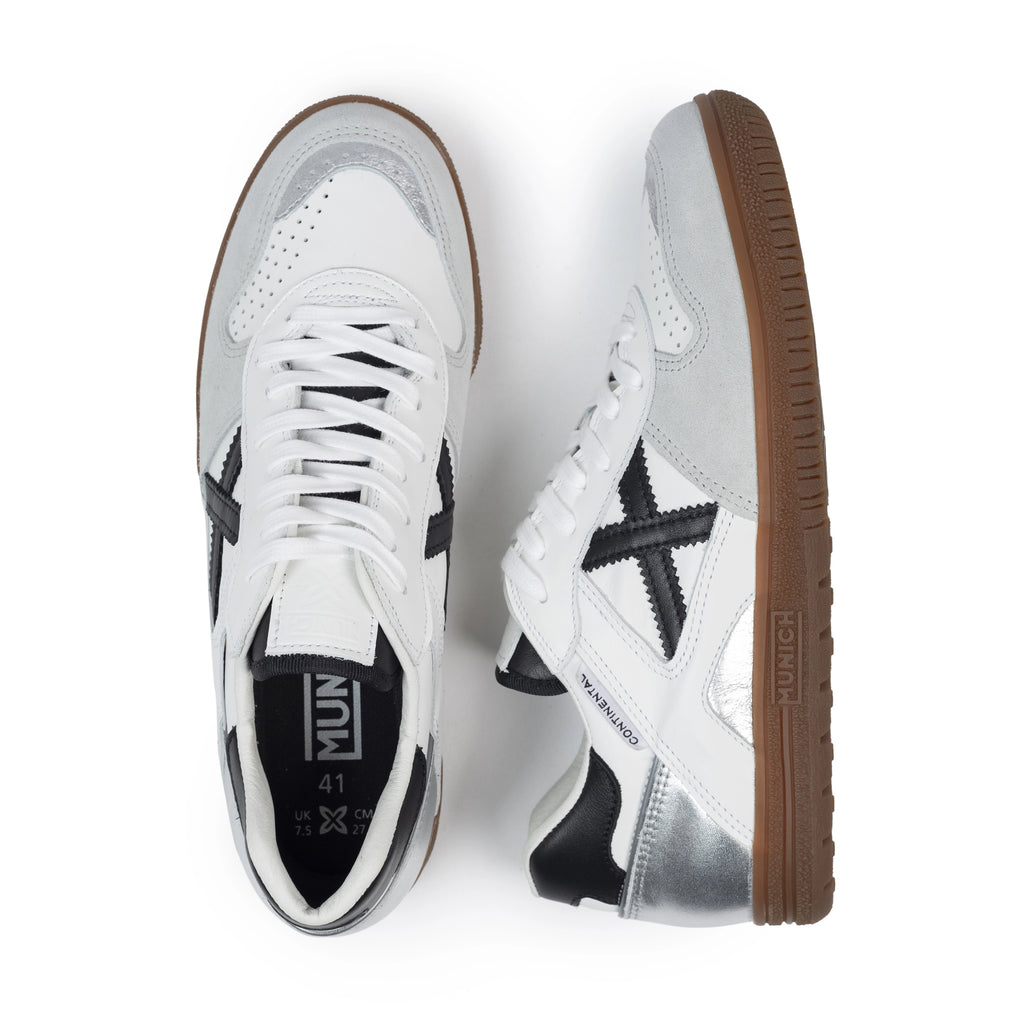MUNICH Continental Premium 09: blanc baskets pour homme