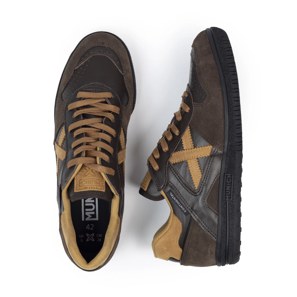 MUNICH | SNEAKERS | HOMBRE | CONTINENTAL PREMIUM 11 | CAQUI