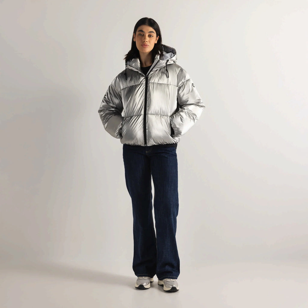 CHAQUETA MUNICH PARA MUJER MODELO PUFFER FOG BLACK REFERENCIA 2507860
