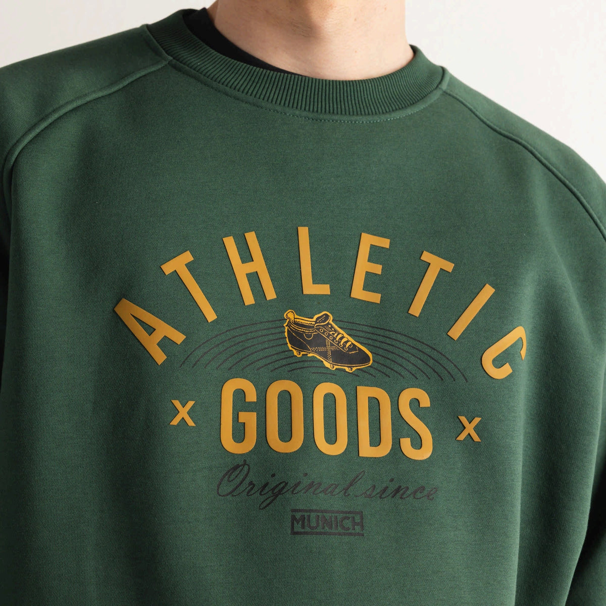 JERSEY MUNICH PARA HOMBRE MODELO SWEATSHIRT UNI GREEN REFERENCIA 2507899