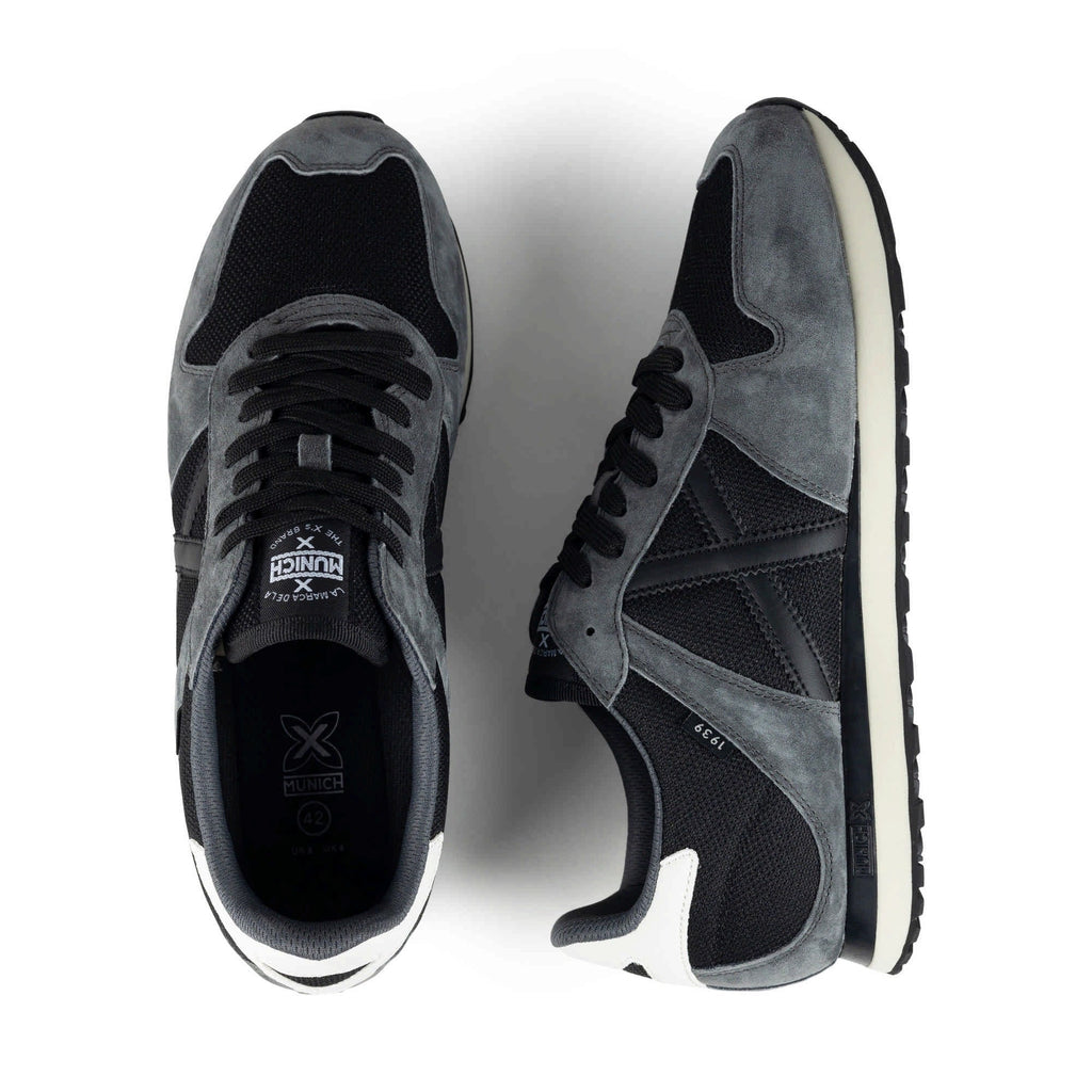 SNEAKERS MUNICH PARA HOMBRE MODELO MASSANA CLASSIC MAN 619 NEGRO REFERENCIA 8620619