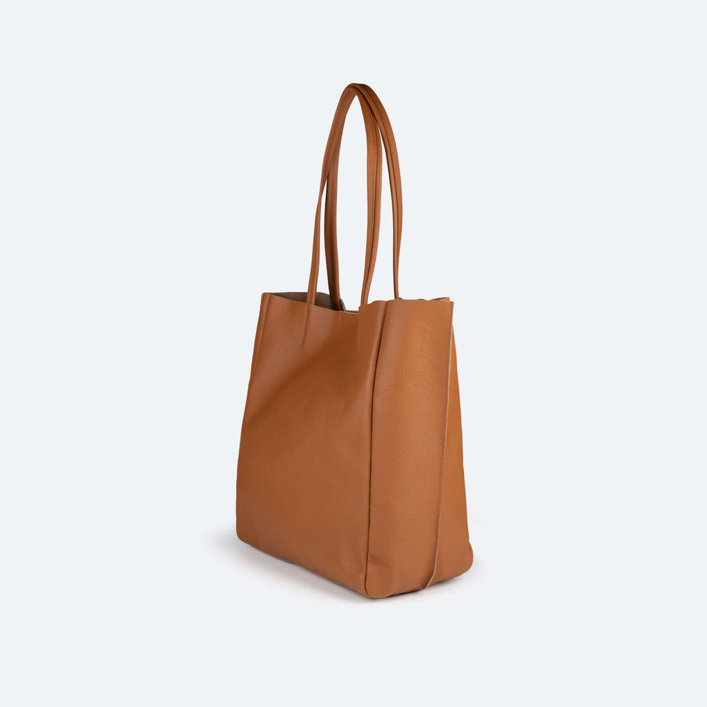 MUNICH Loft Woman Shopper Almond，Tascón 棕色女士包袋