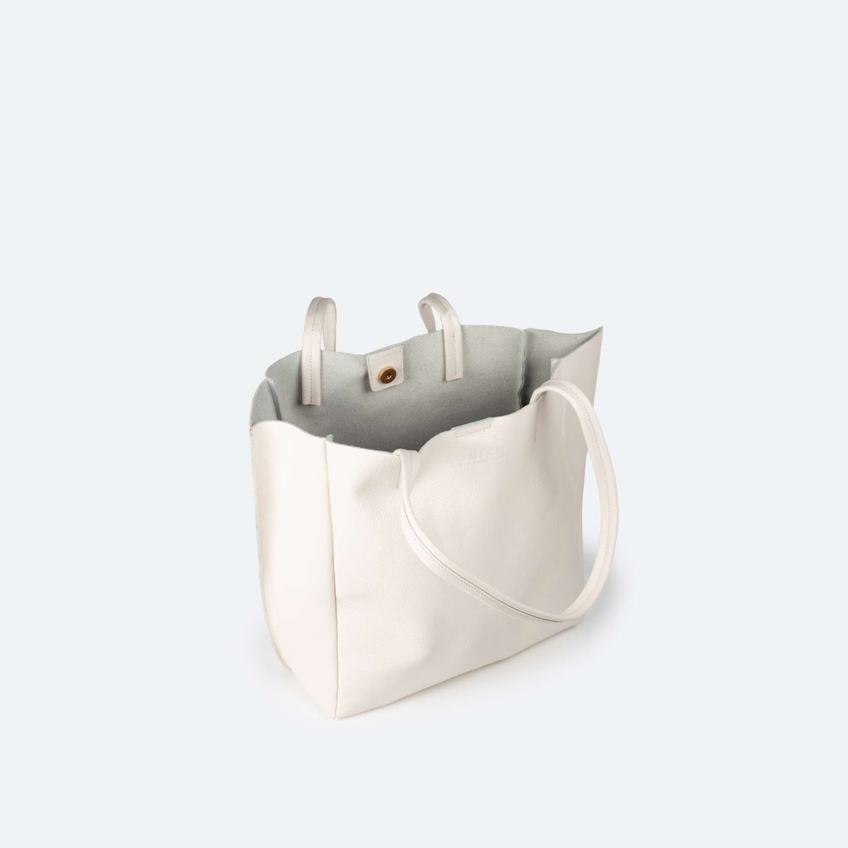 MUNICH Bolsa de la Marca Unisex Modelo Loft Woman Shopper Cream en Color Blanco, белый обувь унисекс в Tascón