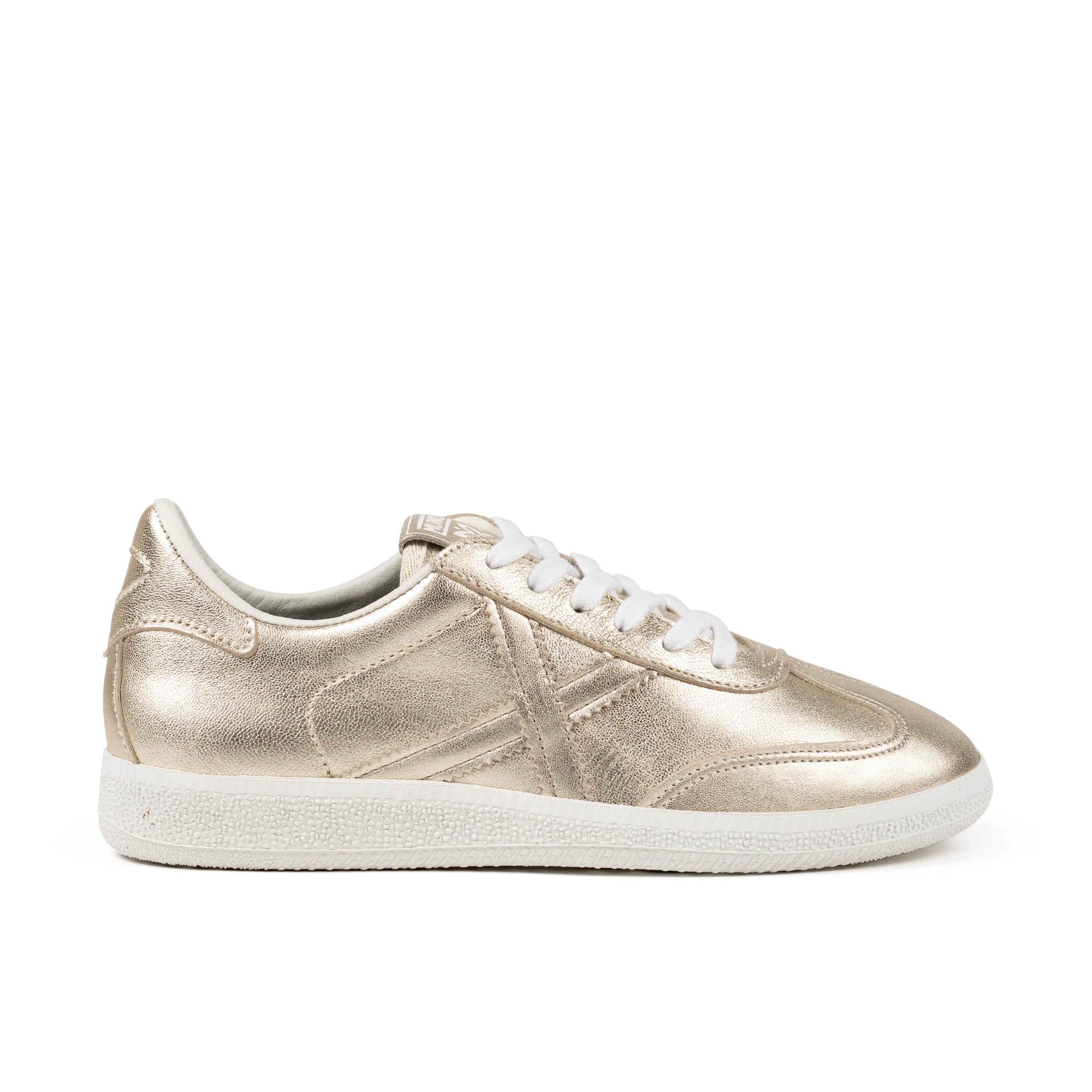 MUNICH Barru 225: gold trainers for women