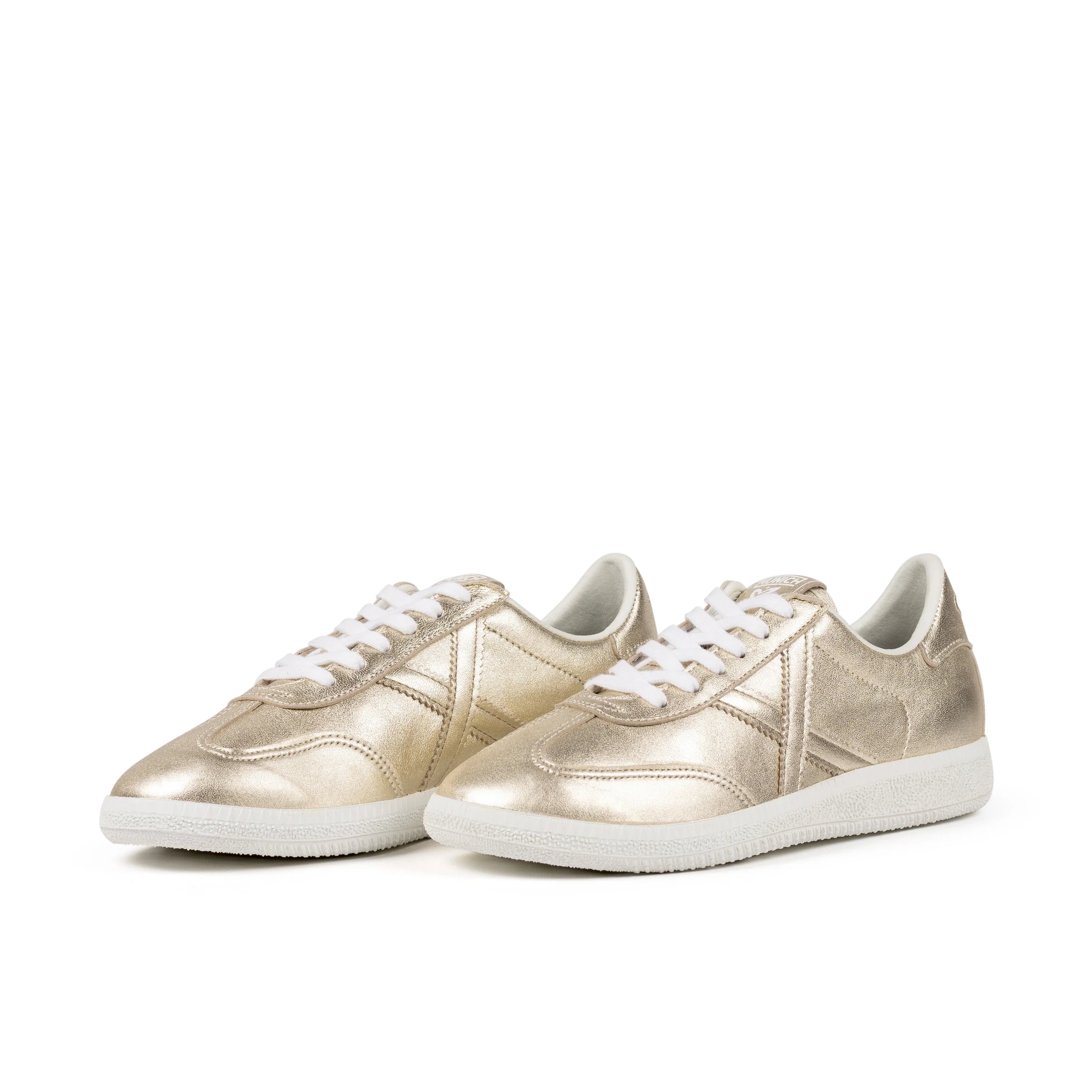MUNICH Barru 225: gold trainers for women