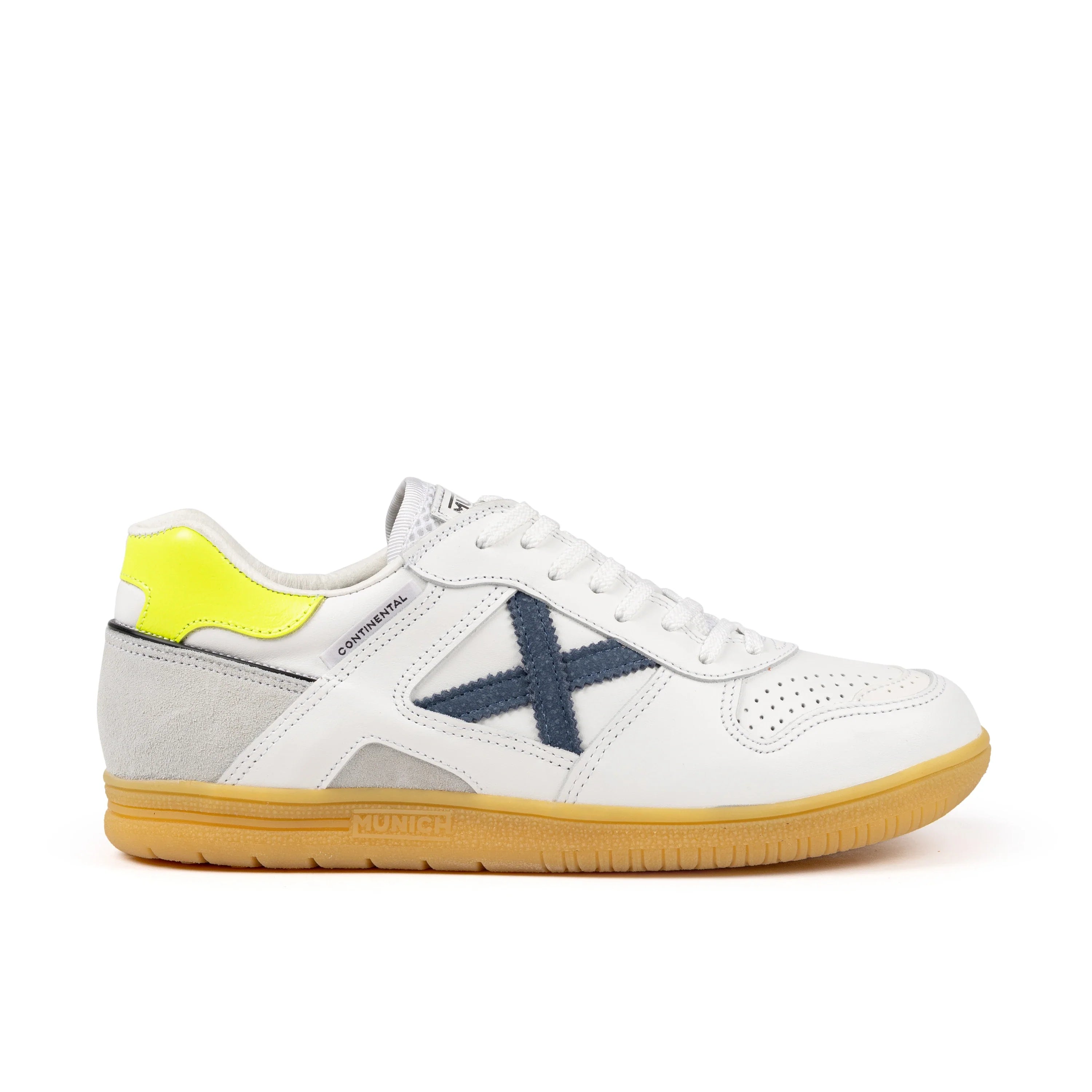 MUNICH Continental Premium 14: white trainers for men