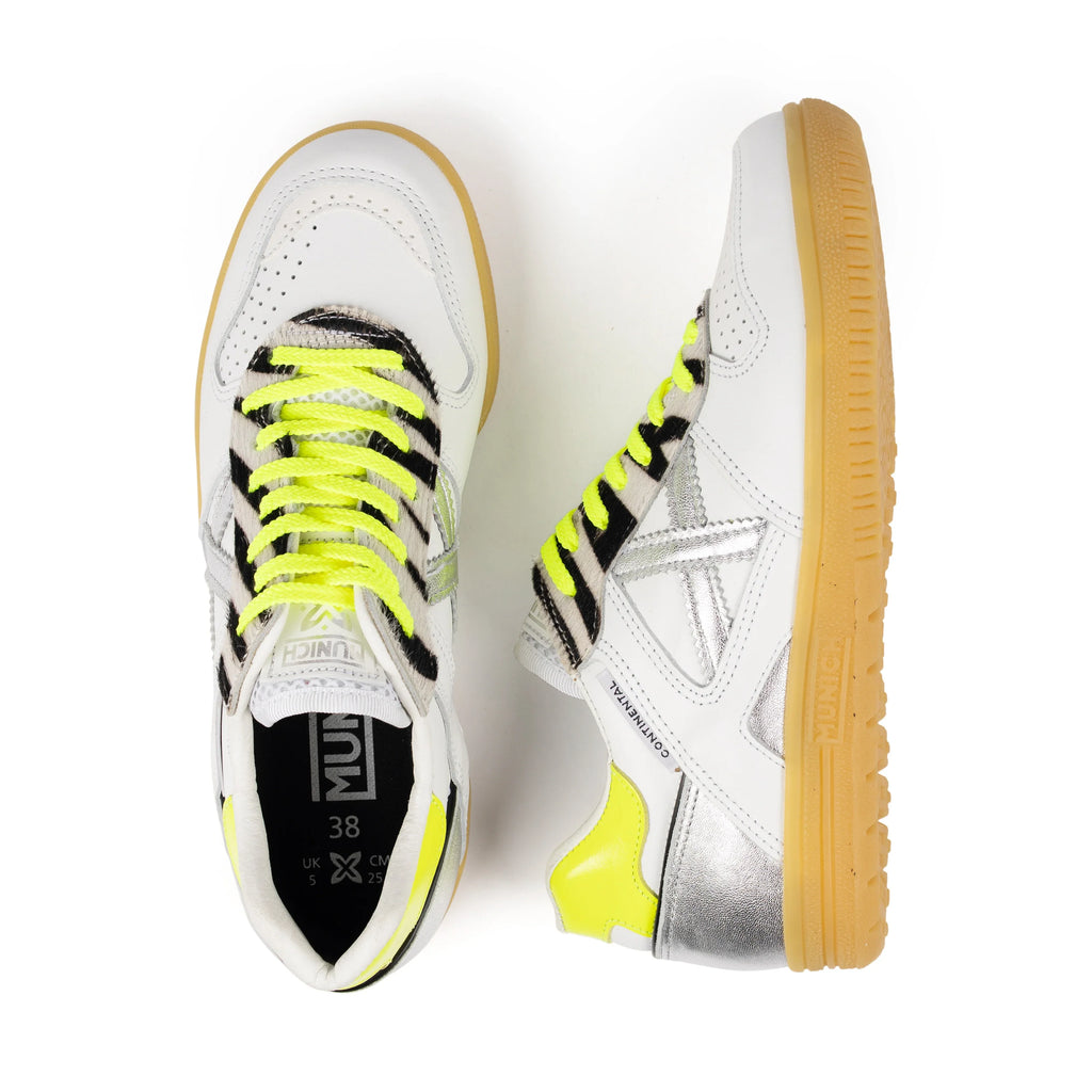 MUNICH Continental Premium 15: white trainers for women