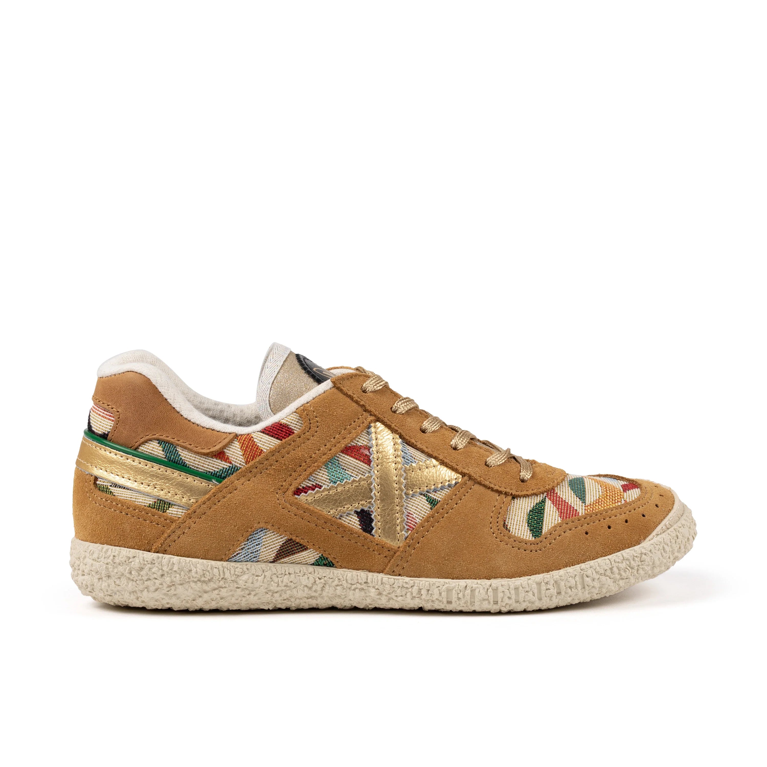 MUNICH GOAL 1643: brown trainers unisex
