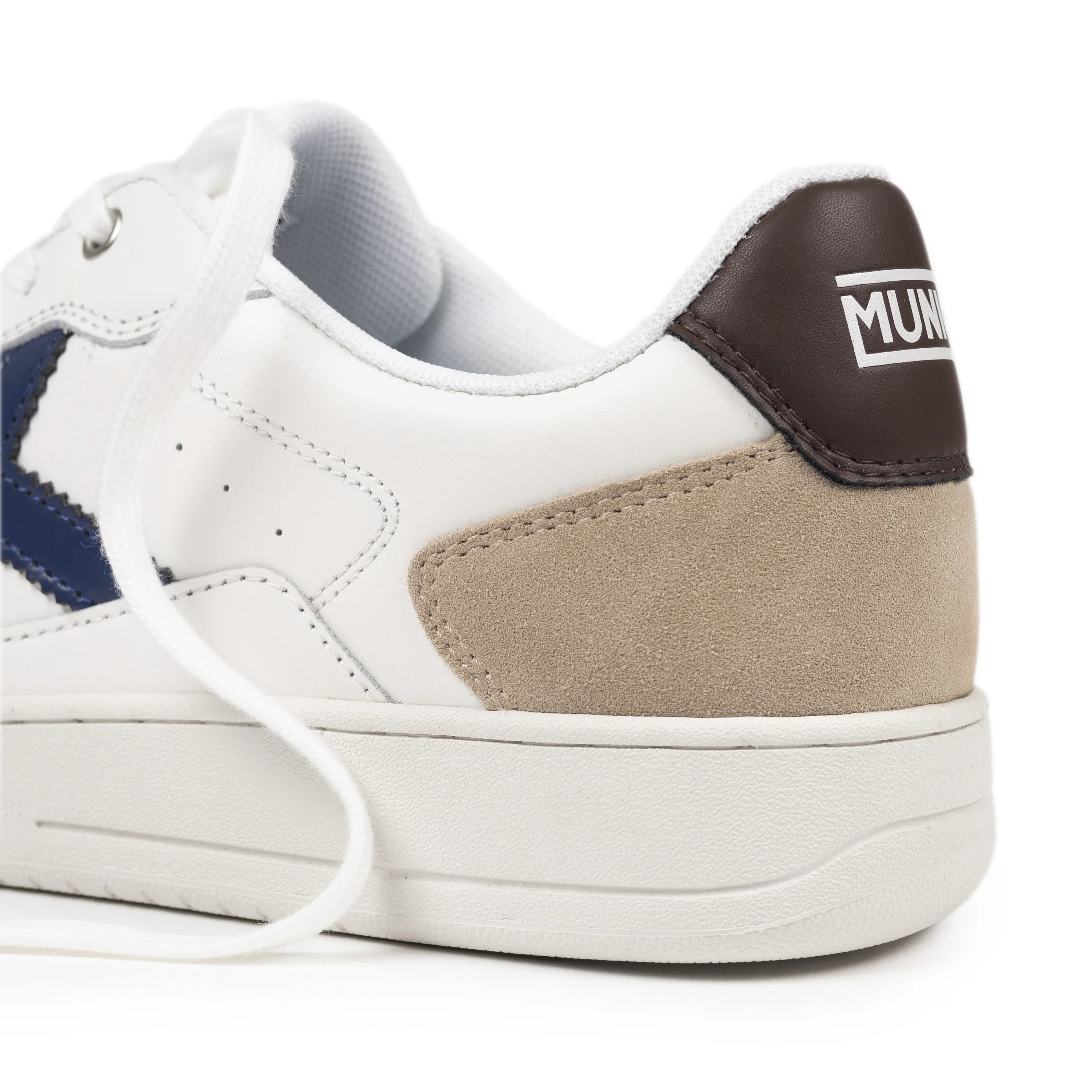 MUNICH Legit MAN 115: white trainers for men
